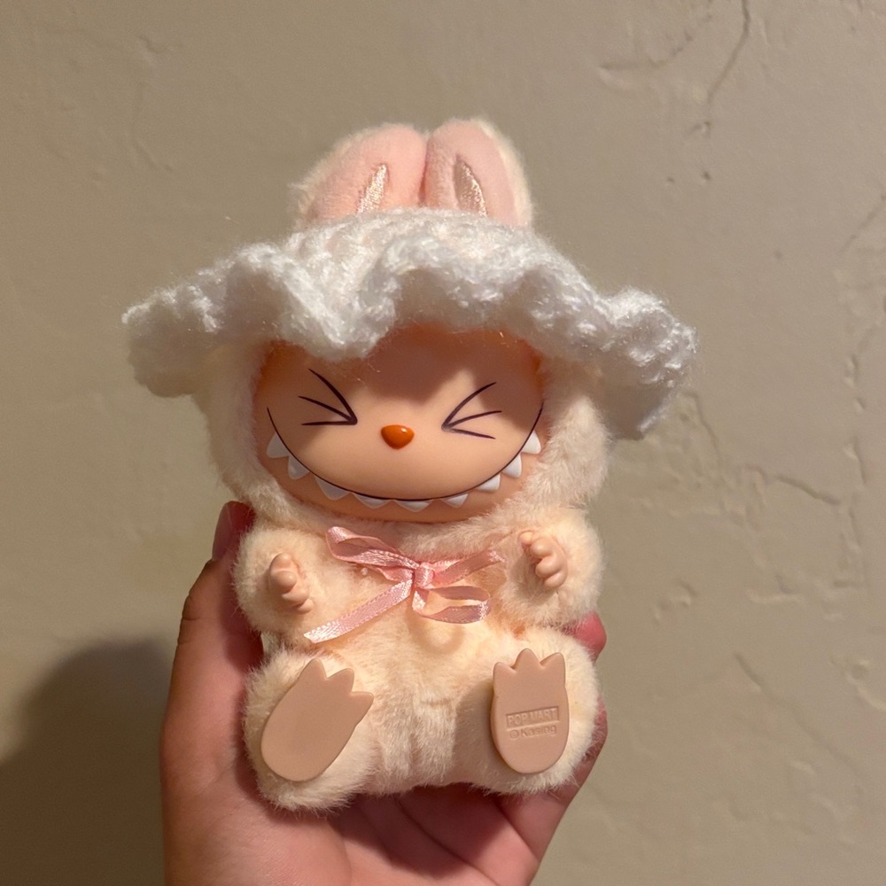 Handmade Crochet Labubu Hat